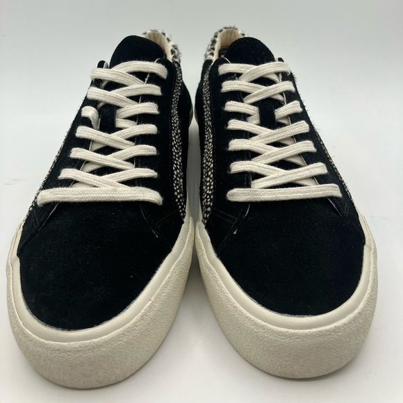Madewell Low-Top Sneakers in Suede and Spot Calf Hair Women Size 10 Men Size 8.5 - Picture 6 of 11